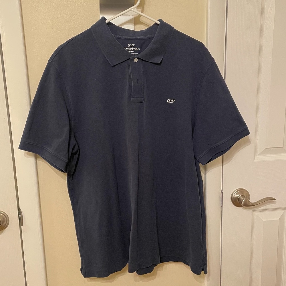 Vineyard Vines Navy Polo - XL